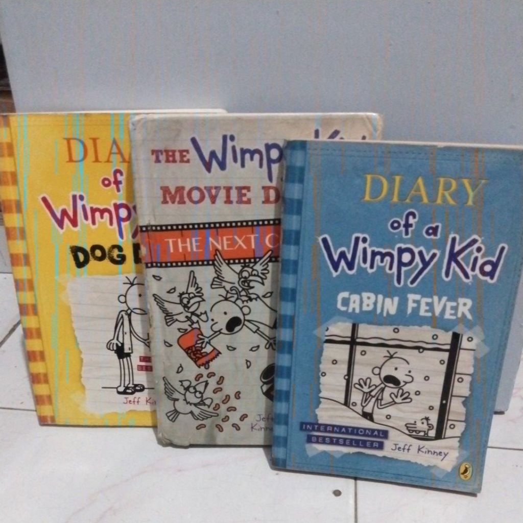 Diary of a Wimpy kid borongan bekas original