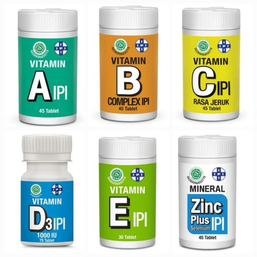 IPI VITAMIN D3 1000 IU & VITAMIN ZINC PLUS SELENIUM