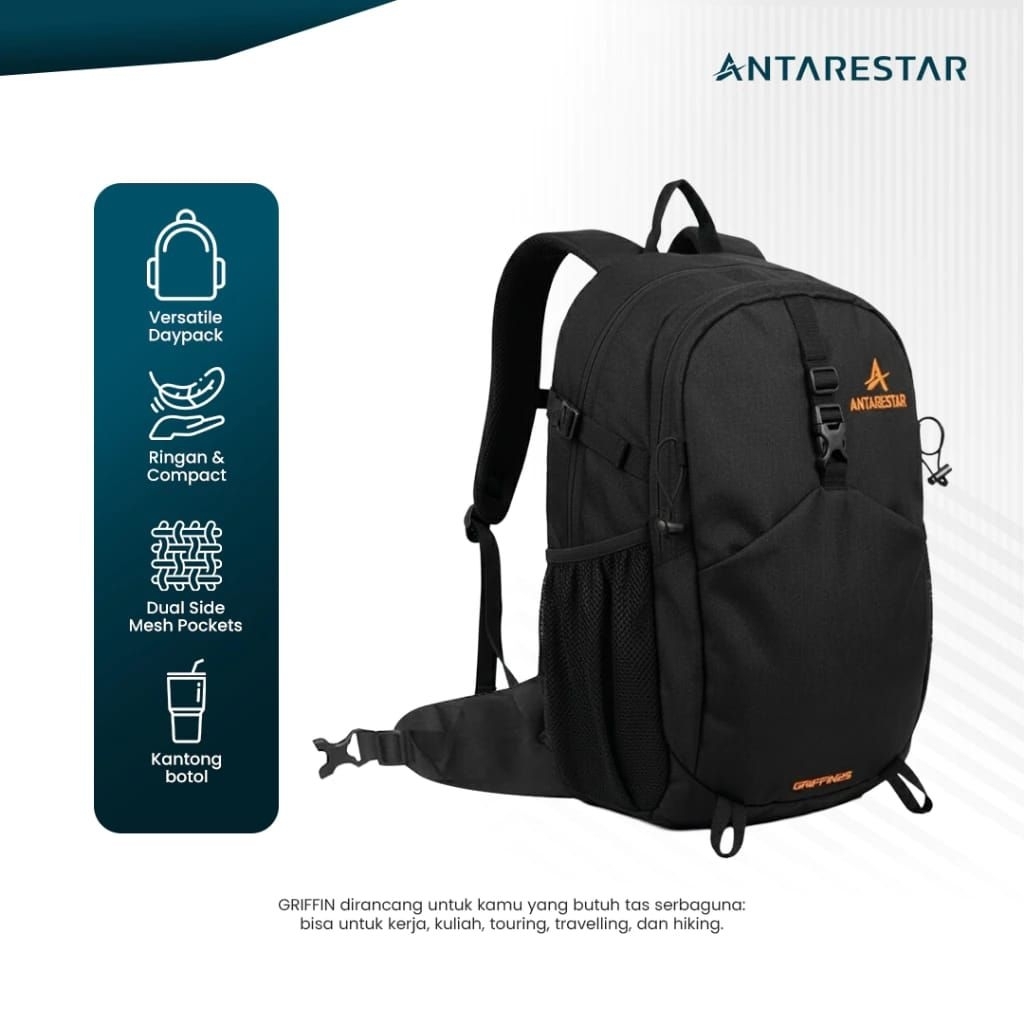 Antarestar Griffin - Tas daypack 26L - Tas sekolah 26L