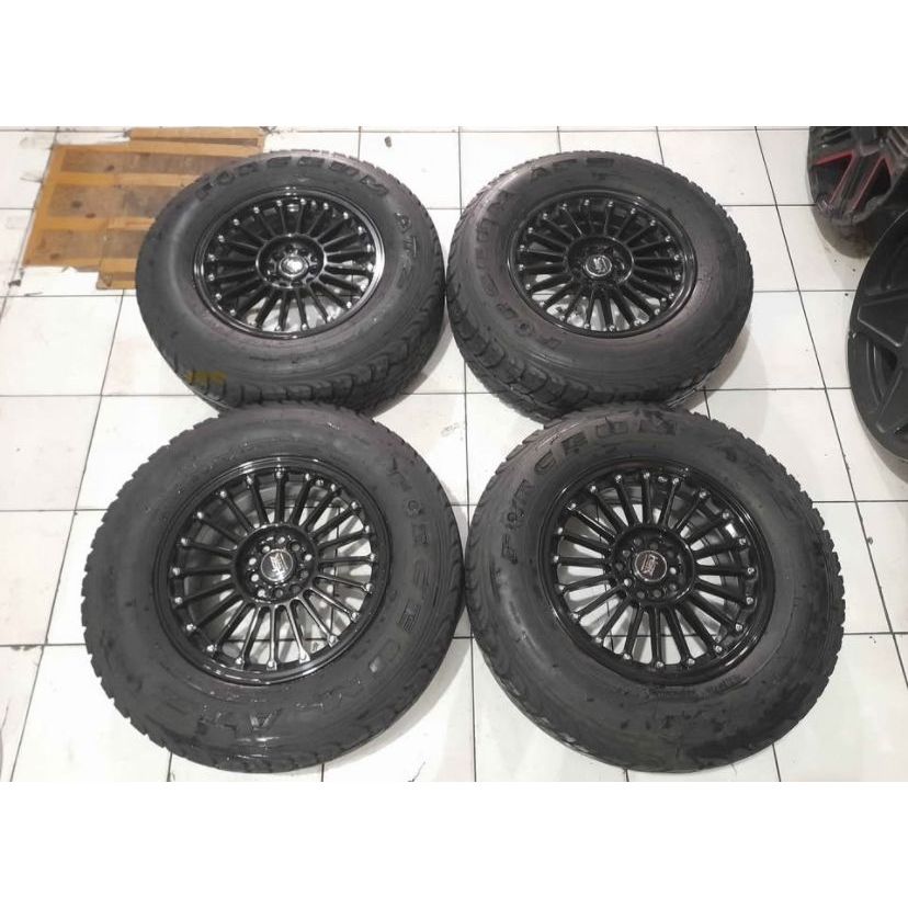 VELG MOBIL BEKAS HSR JJC RING 16 PCD 5X100/114,3 UNTUK X PANDER RUSH TERIOS INOVA VITARA X TRAIL CRV