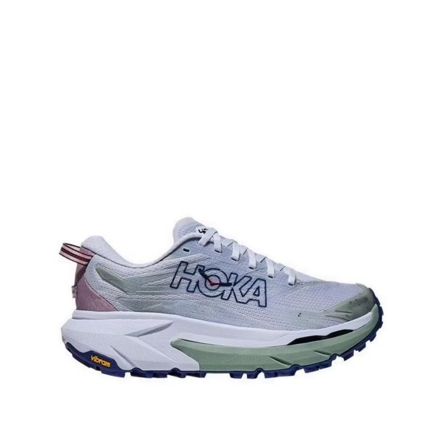 Hoka Mafate 5 Women's Trail Running Shoes - Ambient Blue / Rosemary