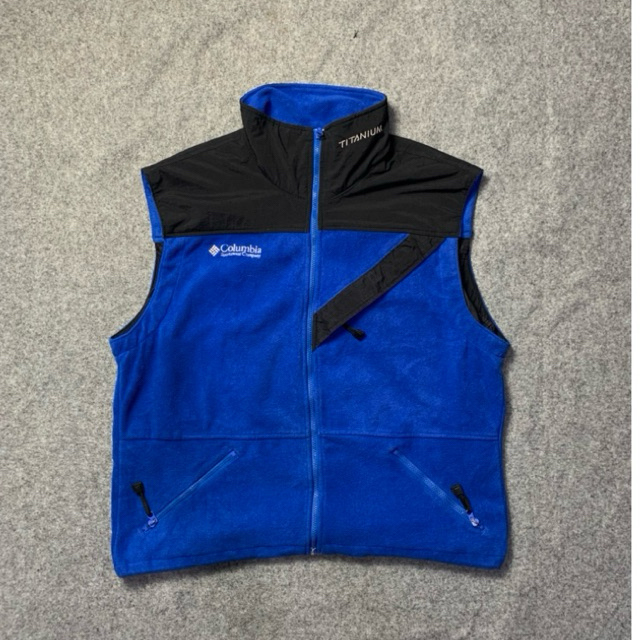 Vest Polar Jacket Columbia Titanium