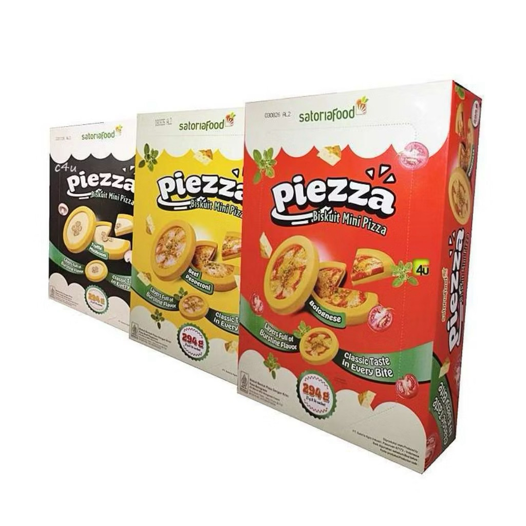 PIEZZA MINI PIZZA BISCUIT BOX ISI 12X21gr