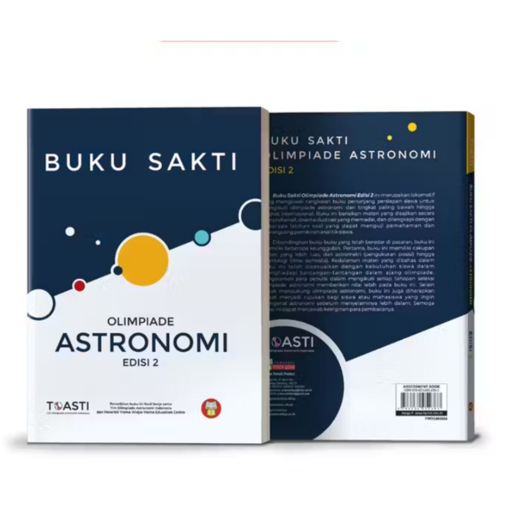 Buku Sakti Olimpiade Astronomi Edisi 2 - Buku Belajar Osn Astronomi - YB