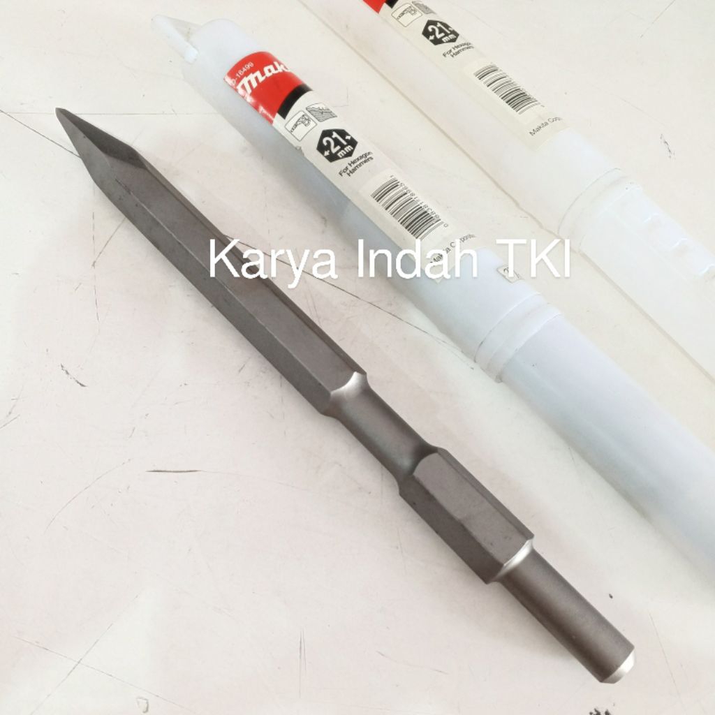 Mata Bobok HEX21 HM 1201 MAKITA Mata Chisel Pointed HEXAGON 21 Point Lancip HM1201