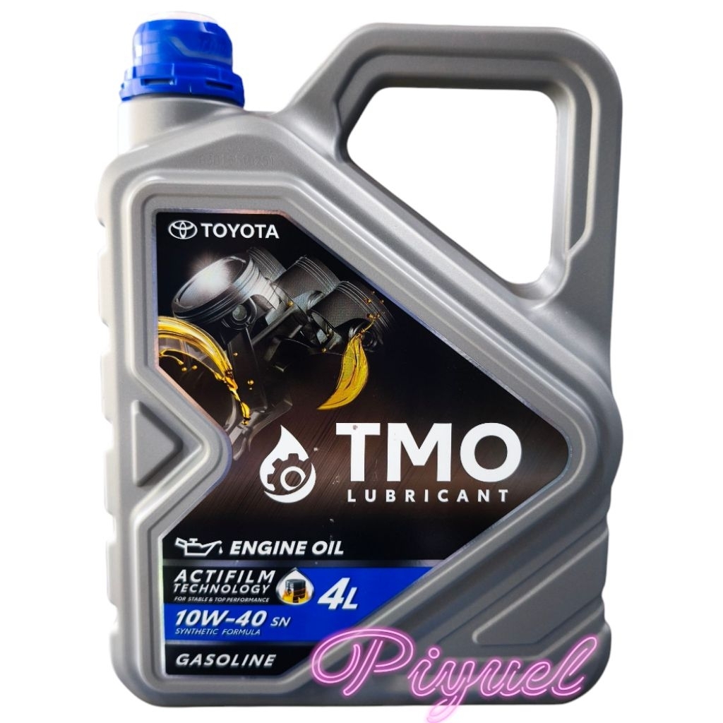 Oli Tmo 4 liter bensin 10w-40, solar 15w-40 original toyota