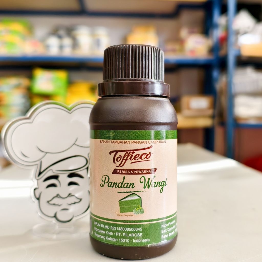 Toffieco Pandan Wangi 100Gr / Pasta Pandan Wangi Toffieco 100Gr / Toffieco Pandan Pasta 100Gr