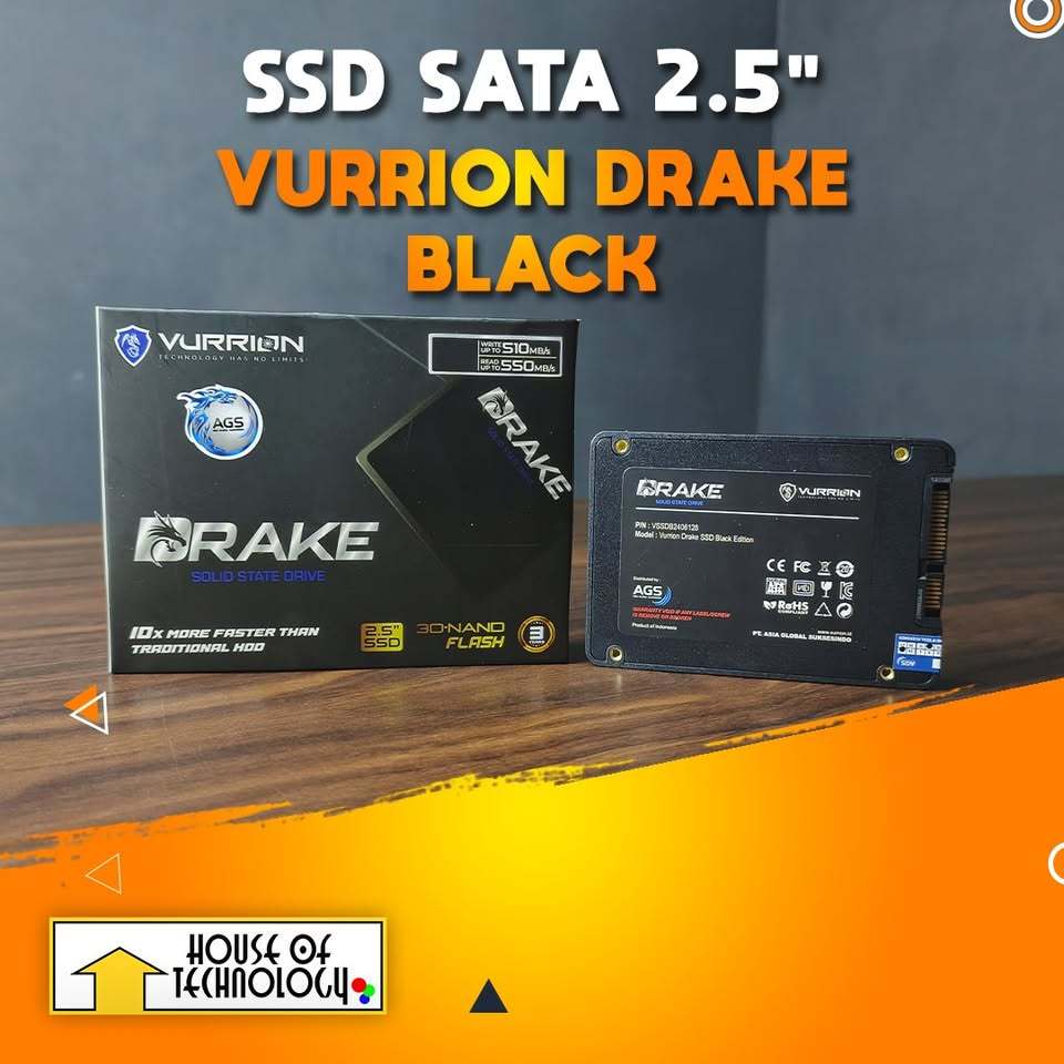 SSD SATA Vurrion Drake Black