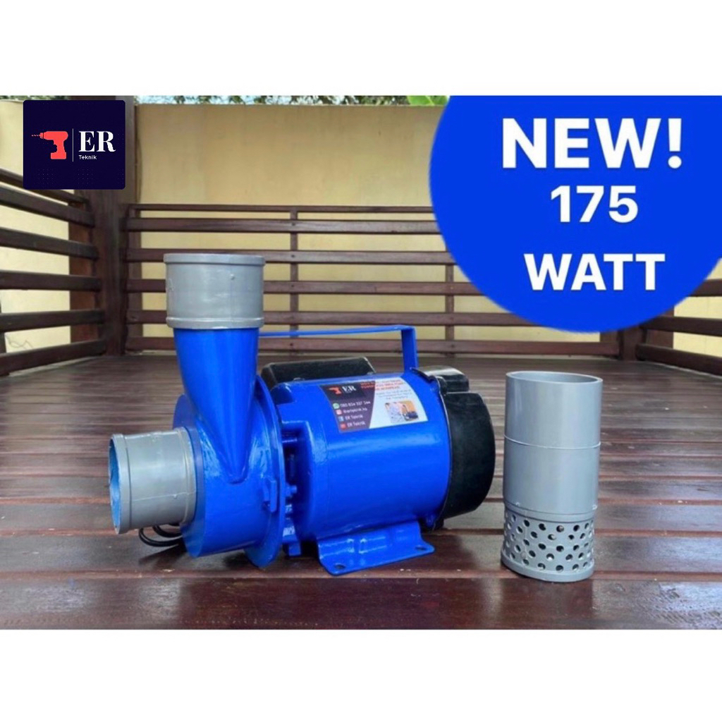 POMPA AIR MODIFIKASI 2 inch 175 WATT Alkon Besi Sanyo Obohan Kolam 2” Dim modif sawah
