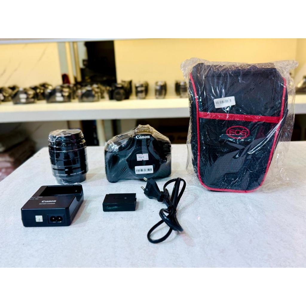 PROMO SEJUTA RAMADHAN KAMERA SECOND CANON 1300D, SC 46K, GARANSI 1 BULAN, BONUS TAS