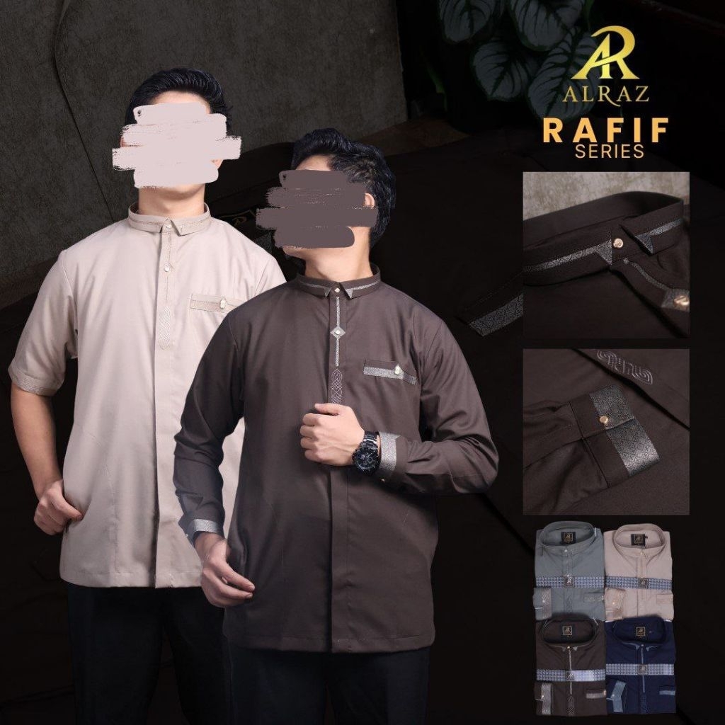 Koko Alraz Katun premium Terbaru lengan panjang