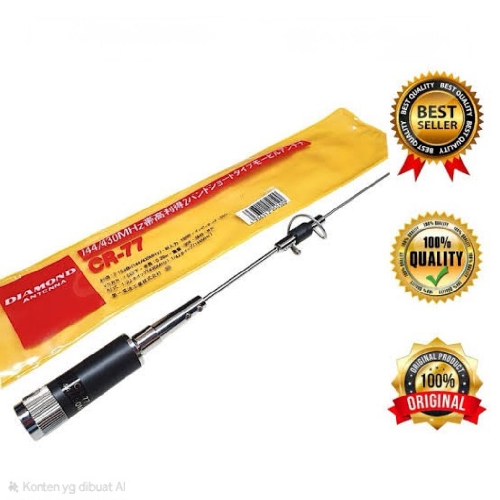 ANTENA RIG MOBILE DIAMOND CR 77 DUALBAND