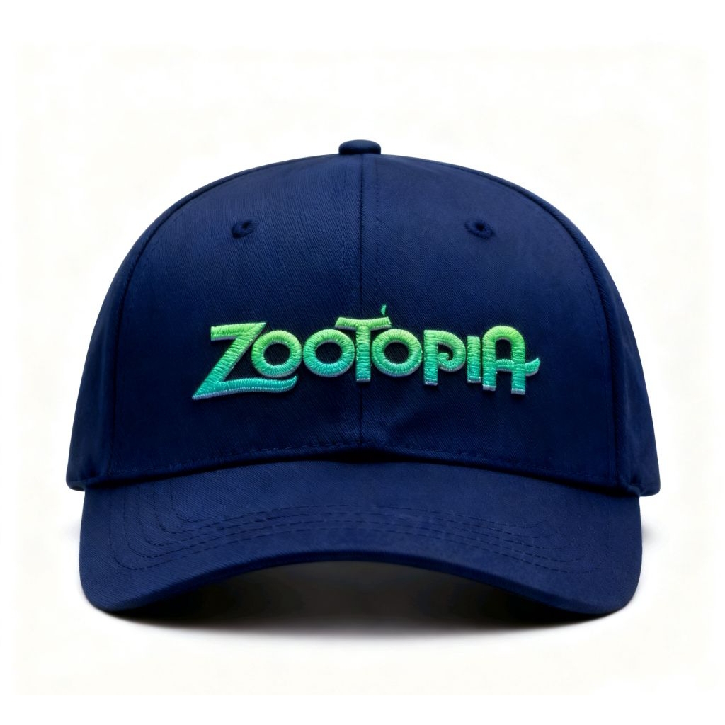 Zootopia Topi Baseball Bordir Zootopia Bahan Denim Allsize Untuk Dewasa
