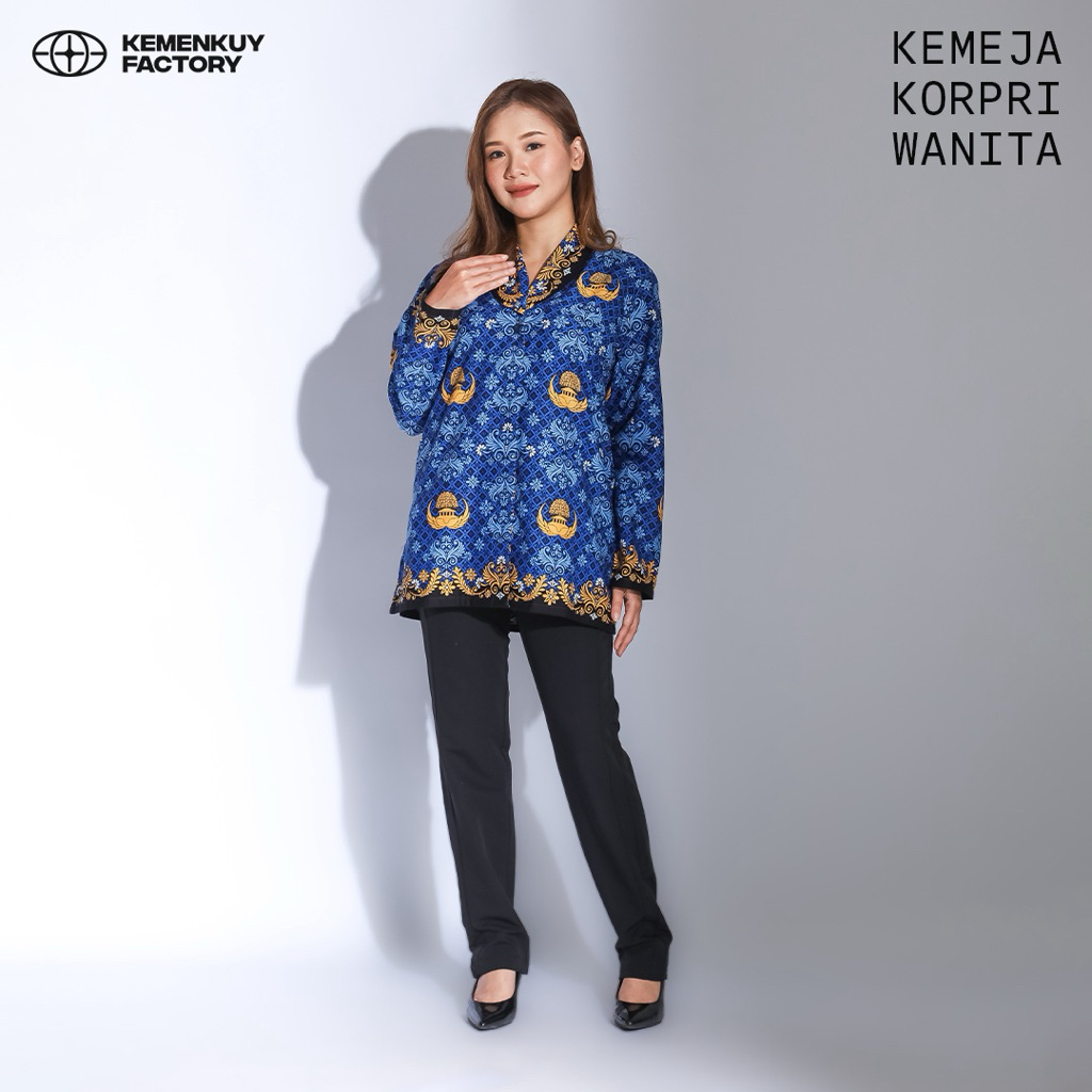 Batik Korpri Wanita Kualitas Pejabat