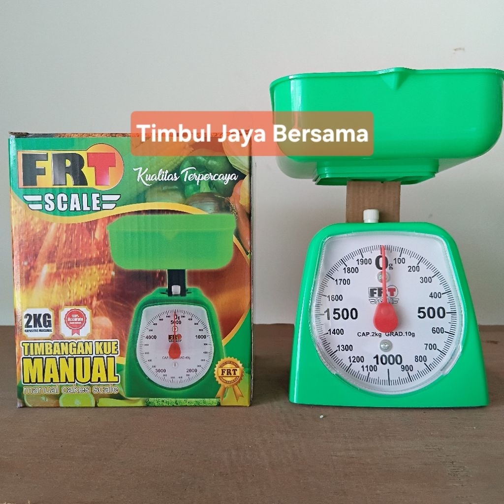 TIMBANGAN KUE MANUAL FRT 2KG 3KG 5 KG