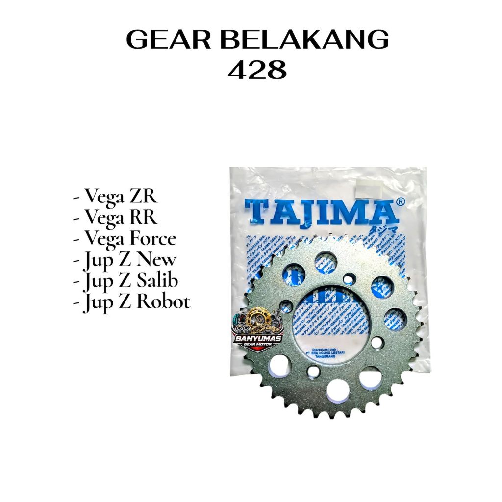 Gir Gear Belakang 428 Vega ZR model SSS