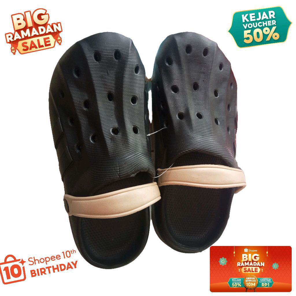 sandal Baim laki-laki dewasa bahan karet anti licin anti selip