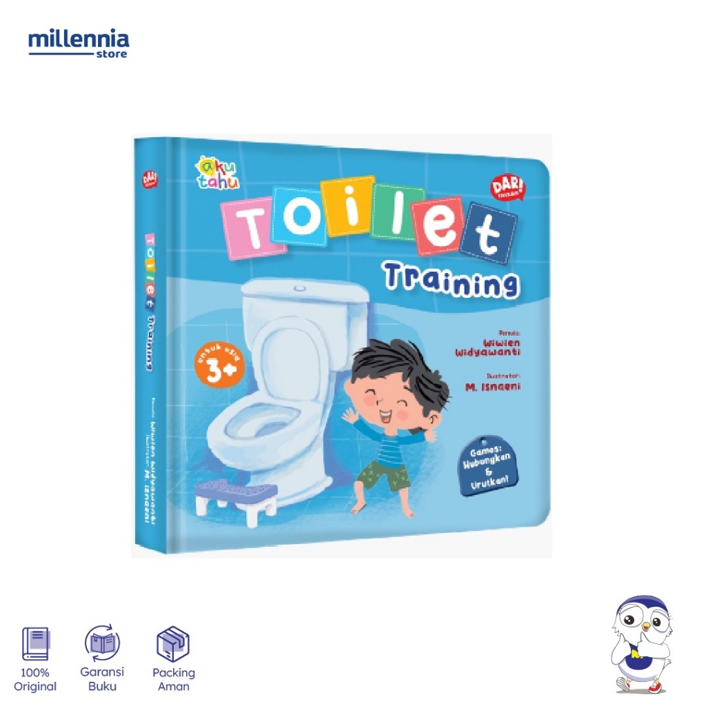 Toilet Training - Buku Cerita Anak Boardbook - Belajar Toilet Training Sejak Dini - DAR Mizan