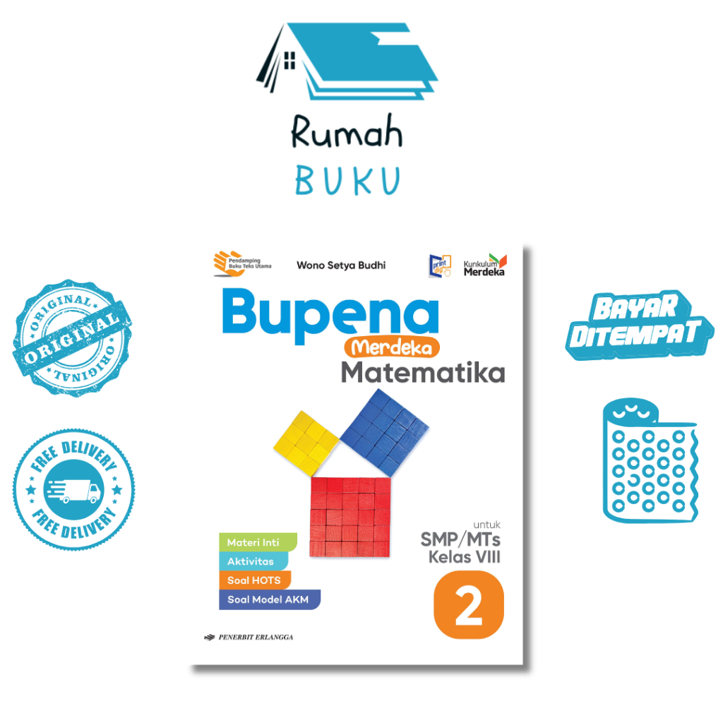 ERLANGGA - BUPENA MATEMATIKA SMP KLS.8/KM