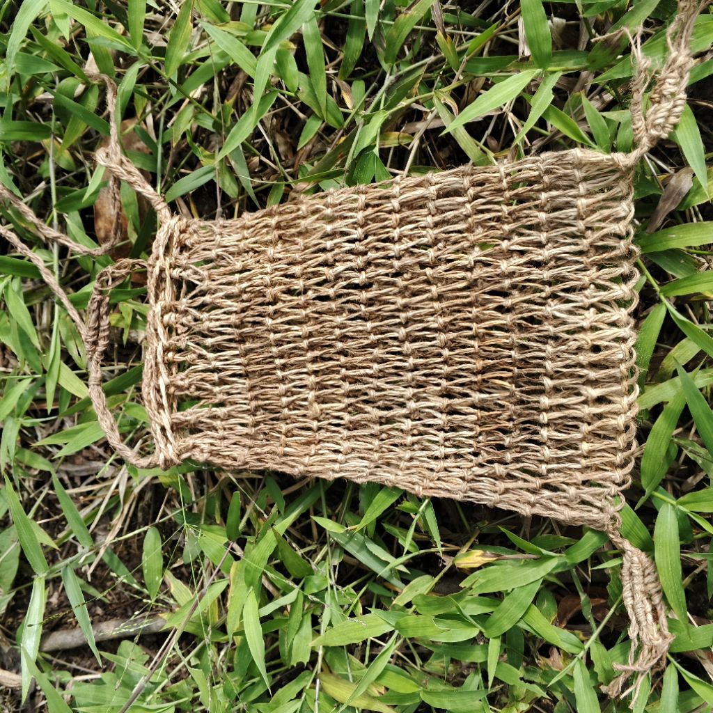 Tas Koja Baduy Kecil Asli Handmade Anyaman Tradisional