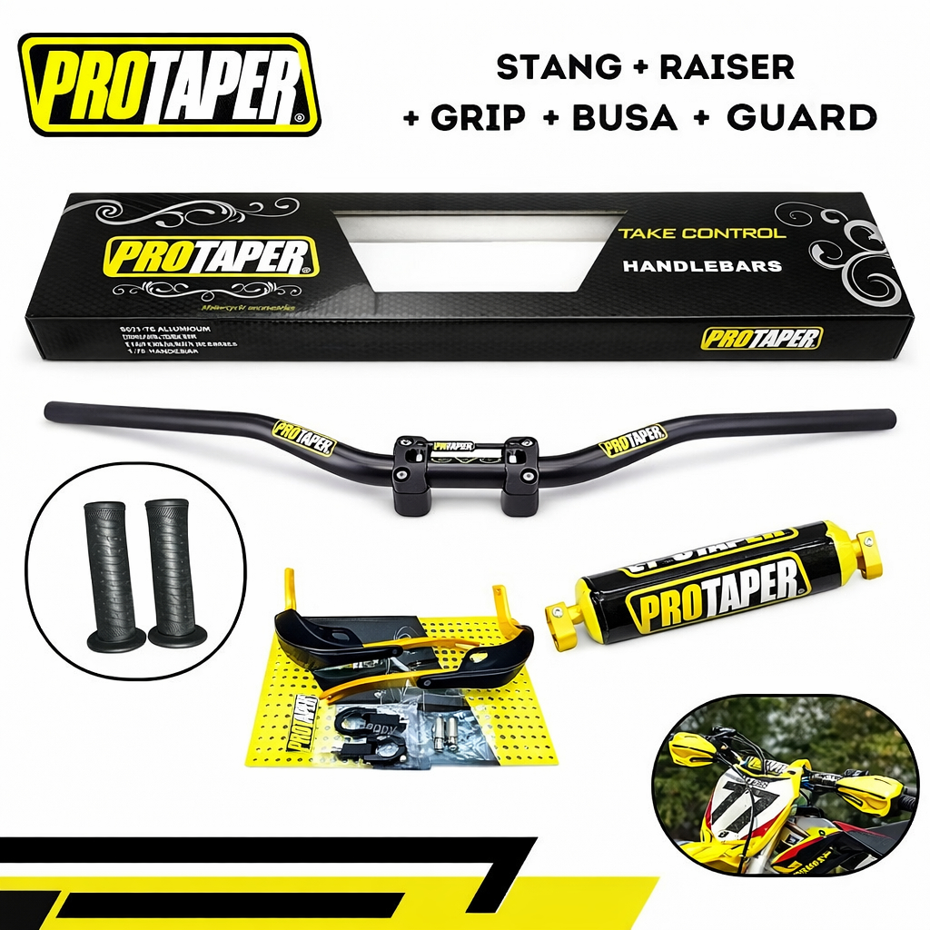 (UNIVERSAL) Stang Protaper Type Low Motor Trail, Vixion, Mio, Supra Universal