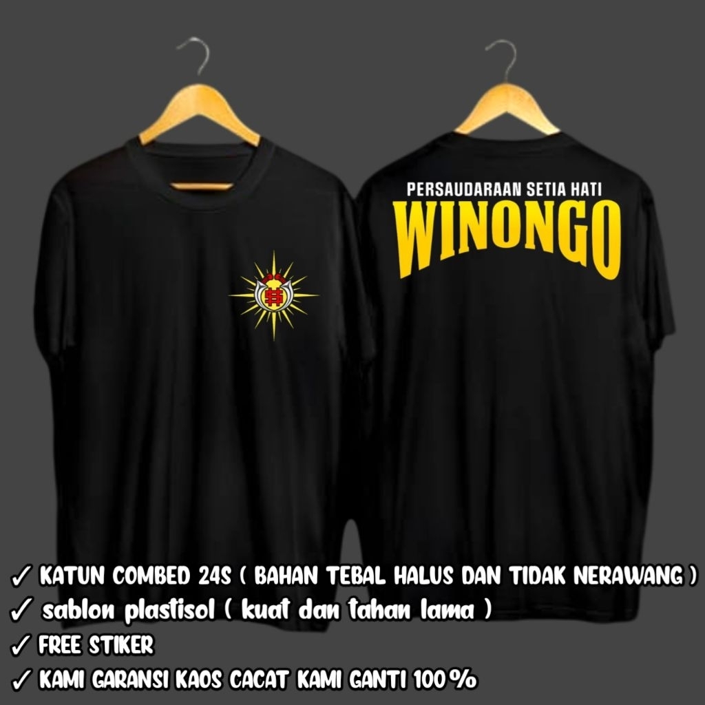 KAOS PSHW 1903 KATUN COMBED 24S / kaos PSHW 1903 / kaos PSHW winongo