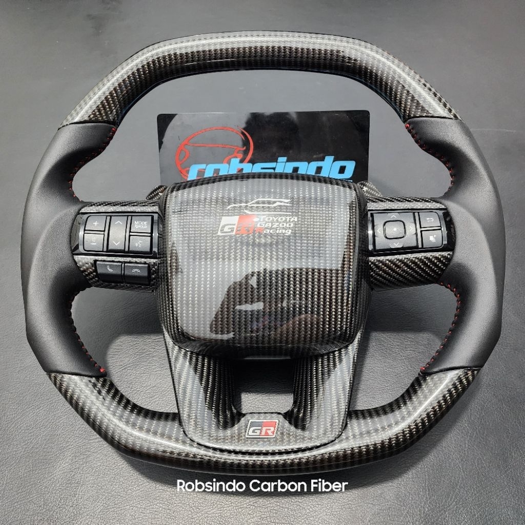 stir setir steering wheel toyota fortuner gr sport carbon
