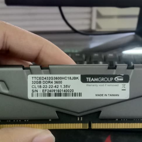 RAM DDR4 32GB TEAM CREATE EXPERT PC 3600