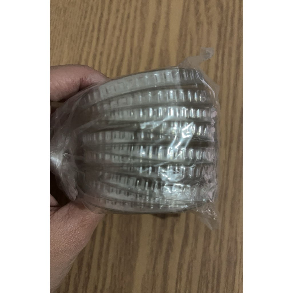 TUTUP PLASTIK CUP PUDING/JELLY/ES KRIM BENING