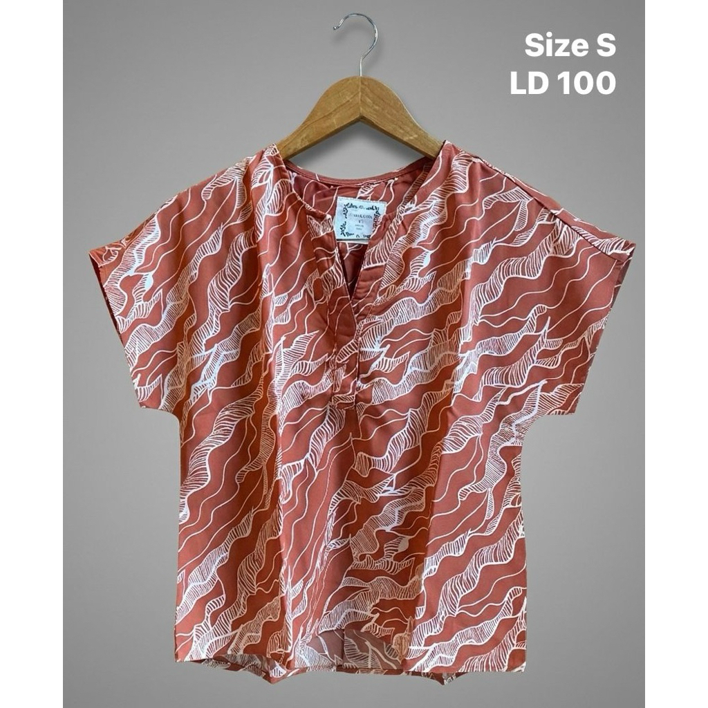 [preloved] blouse connexion wanita