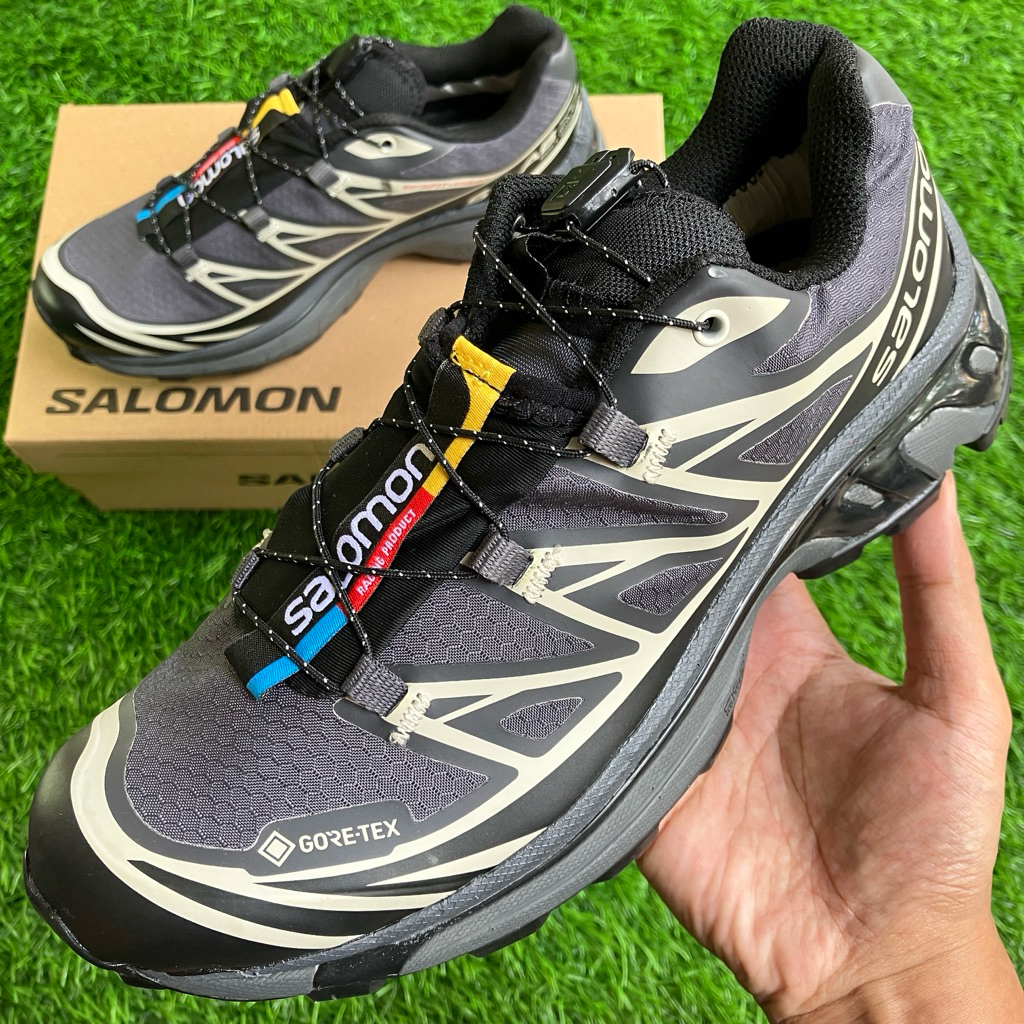 SALOMON S/LAB XT-6 Goretex Black Lunar sneakers shoes
