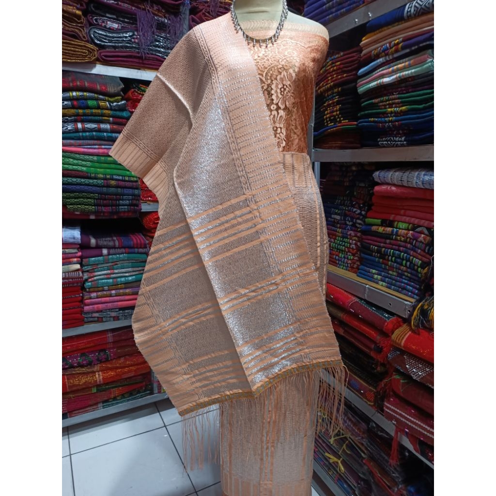 Tenun Tarutung motif Tumtuman Icor Morror Full Purada Korea