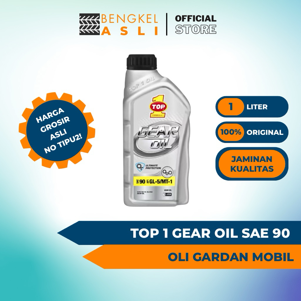 Oli Gardan Mobil TOP 1 Gear Oil SAE 90 1 Liter