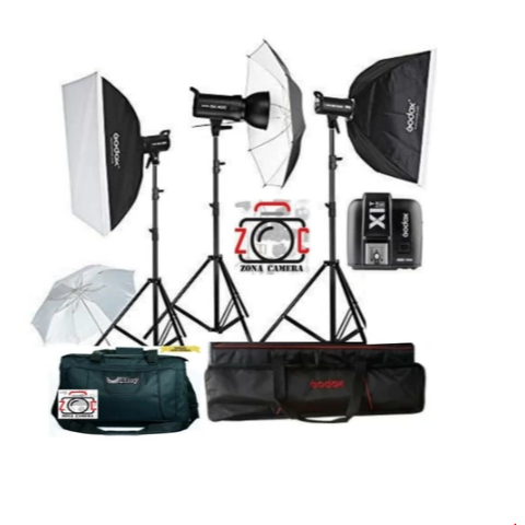 Paket Godox SK400 SK400V II Lighting Studio Photo Lampu SK400 SK400V II Mark II Strobe 3