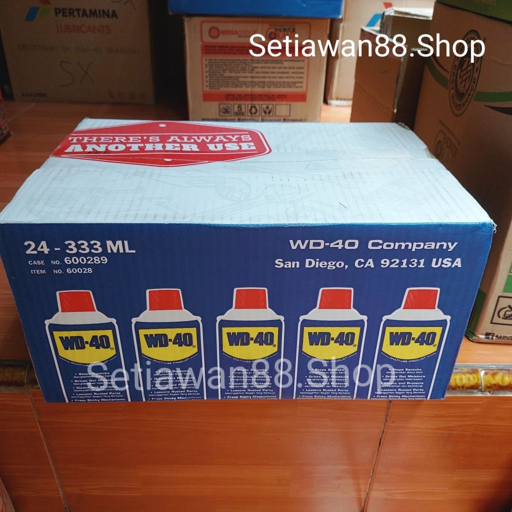 1 Dus WD40 ukuran 333ml - Pembersih karat