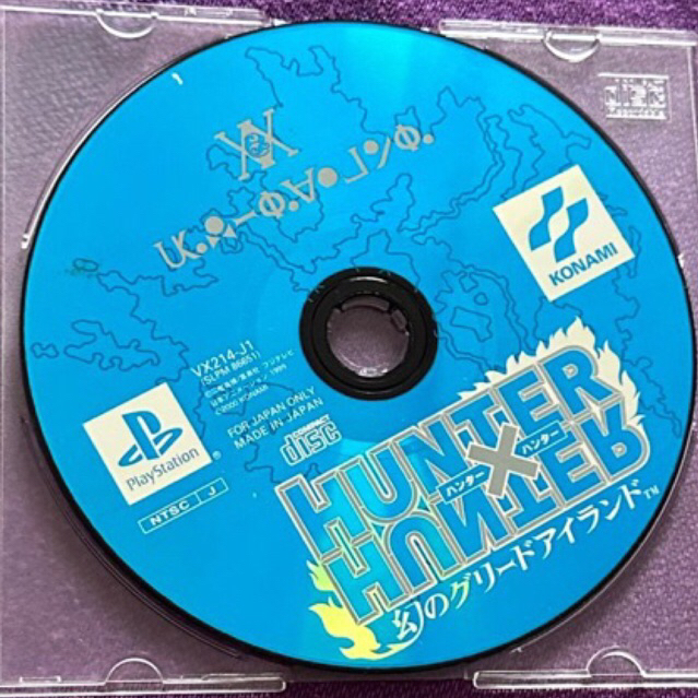 kaset ps1 ori japan hunter x hunter