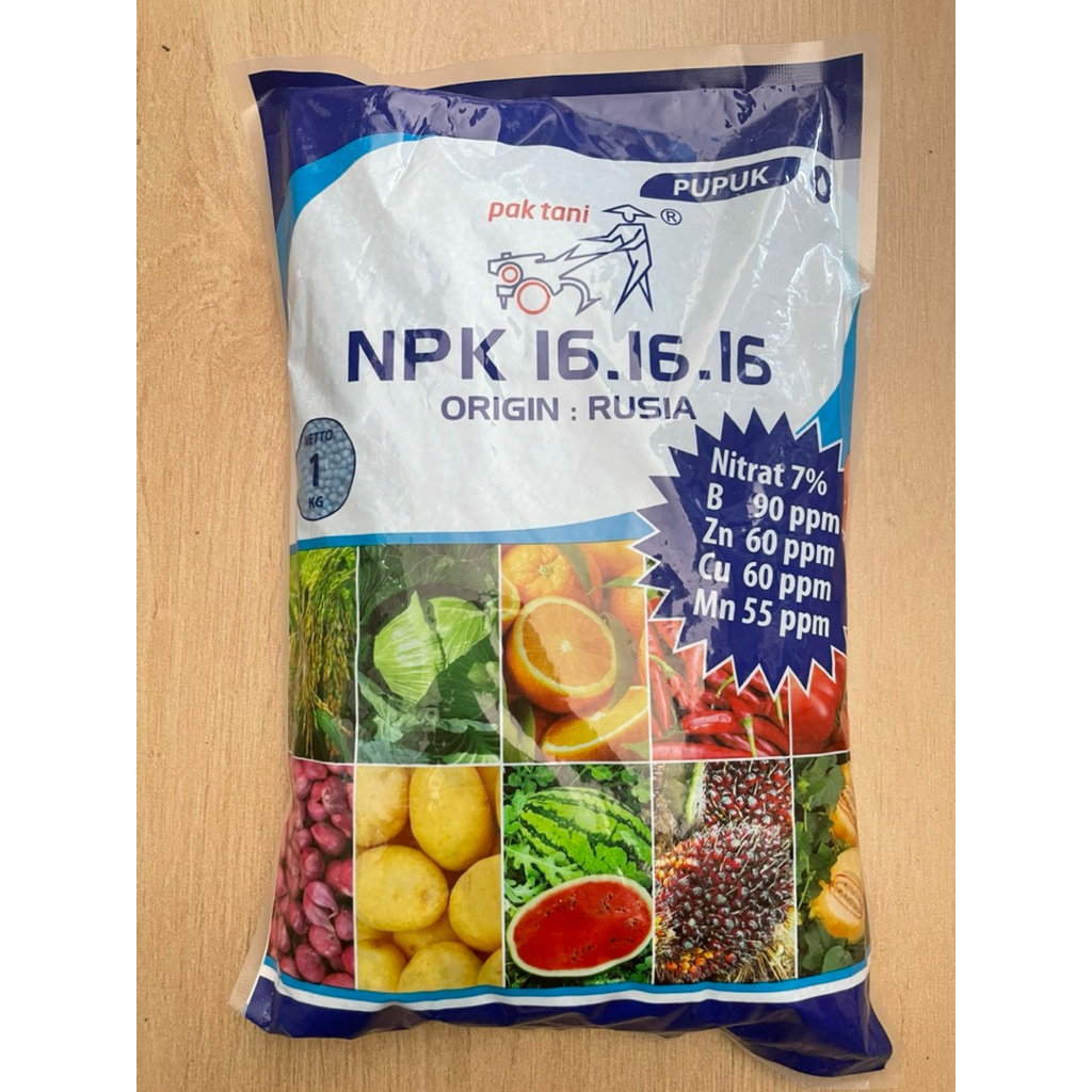 Npk pak tani 161616 1kg
