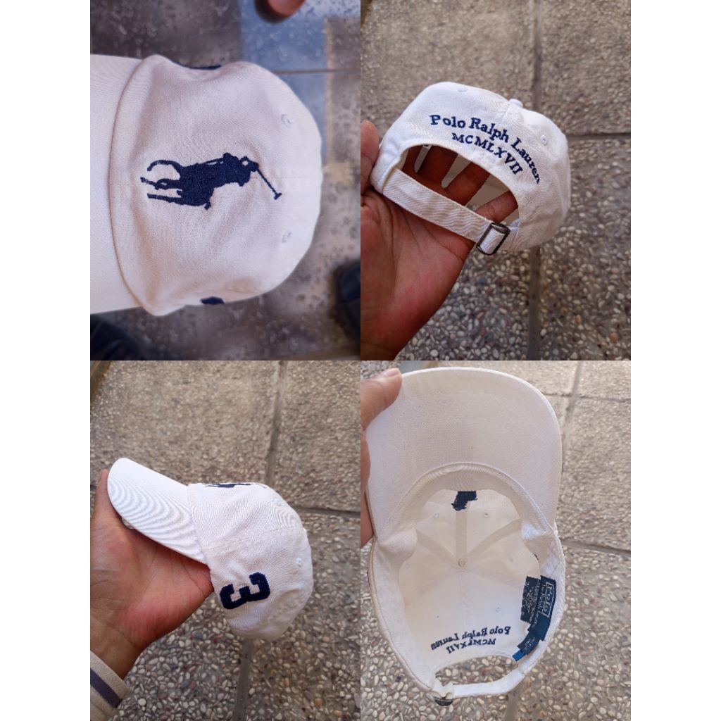 topi polo Ralph Laurent big logo second original