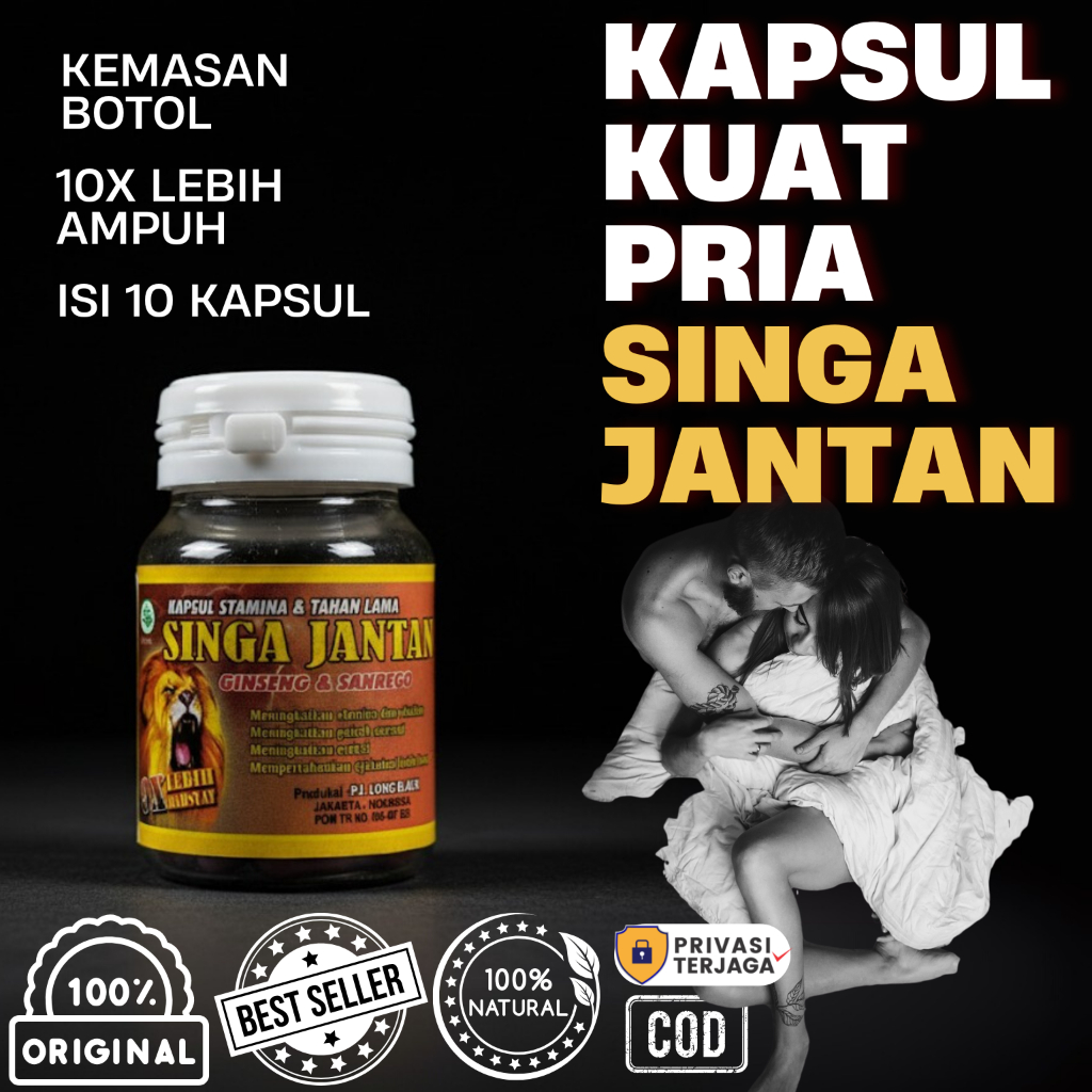 jamu singa jantan/jamu singa/jamu tradisional singa jantan isi (10)/capsul singa jantan original