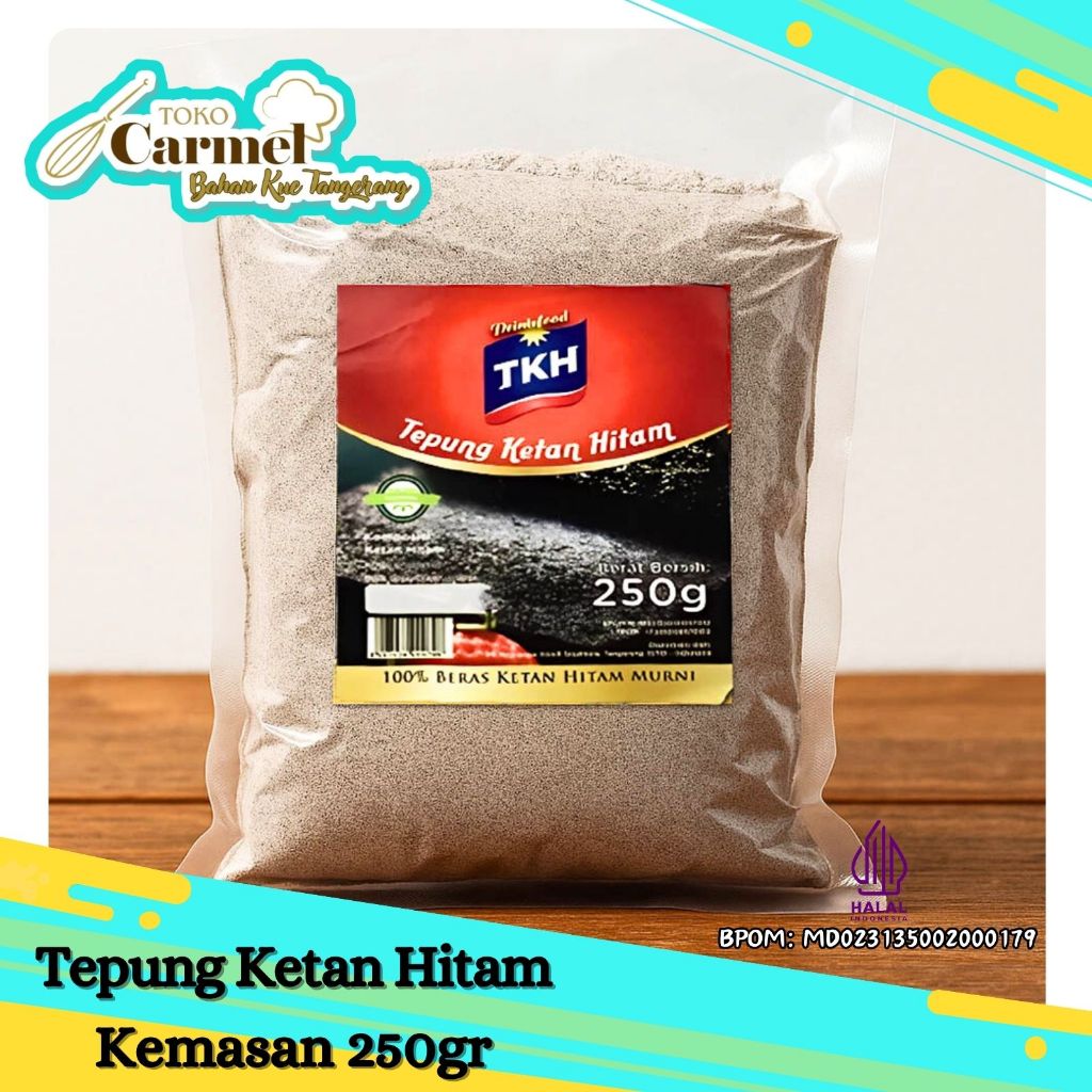Tepung Ketan Hitam 250gr - TKH Primsfood