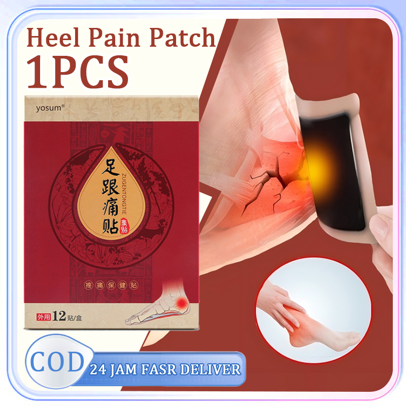 12pcs Plantar Fasciitis Terapi Kaki Terapi Plantar Fasciitis Koyo Plantar Fasciitis Koyo Tumit Kaki 