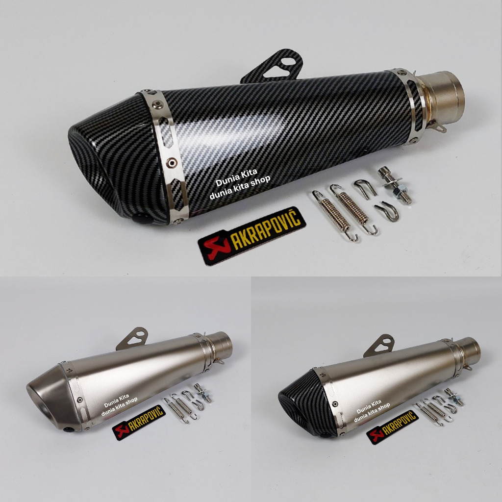 Knalpot Akrapovic Evolution Universal Import