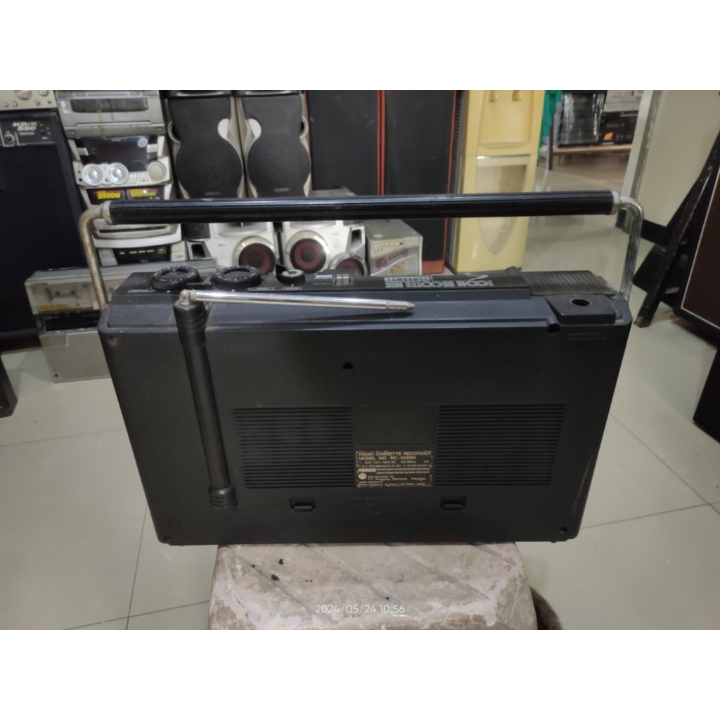 TAPE RADIO BUMBOX JVC