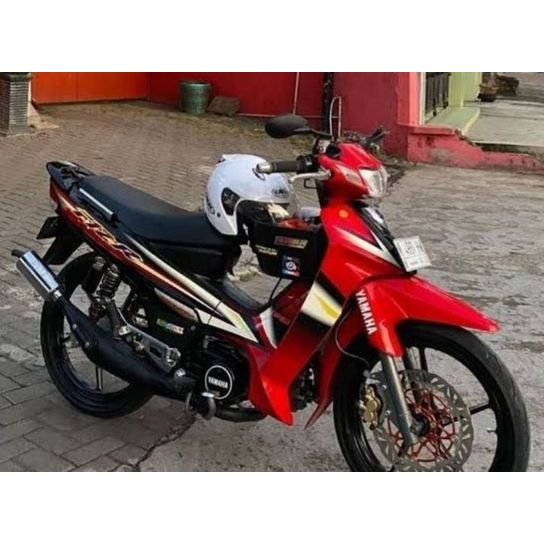 STRIPING FIZR 2003 PREMIU MERAH HITAM STIKER FIZ R