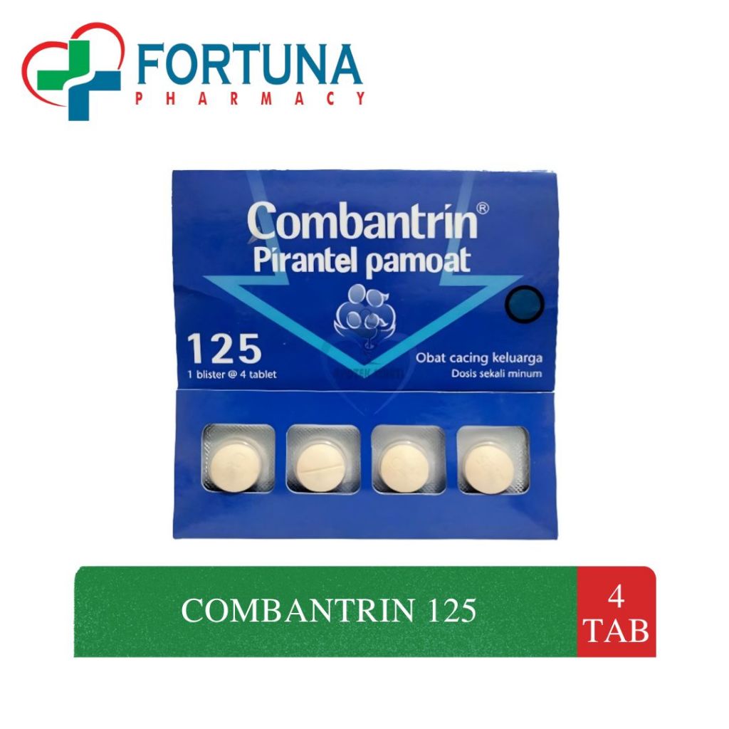 COMBANTRIN 125 MG TABLET