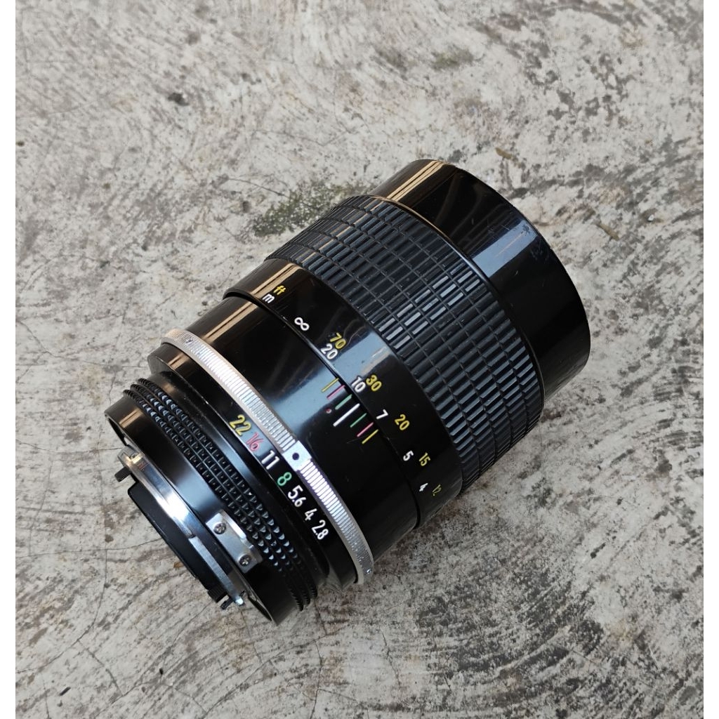 Lensa Manual Micro Nikon 105mm f4 AIS Makro not 50mm 28mm 24mm 35mm  f1.2 f1.4 f1.8 ai ais afd af