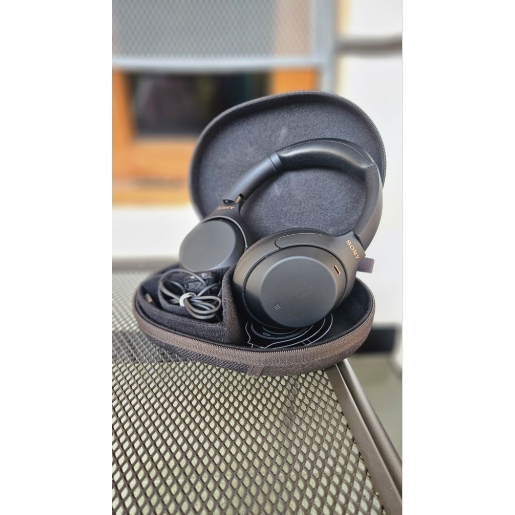 SONY WH-1000XM4 Black Wireless NC Headphone - Bekas / Second / 2nd