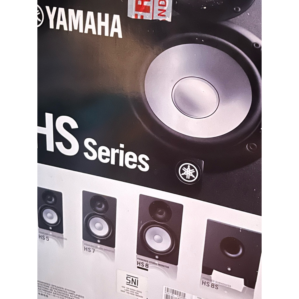 Speaker Monitor Recording Flat Yamaha HS8