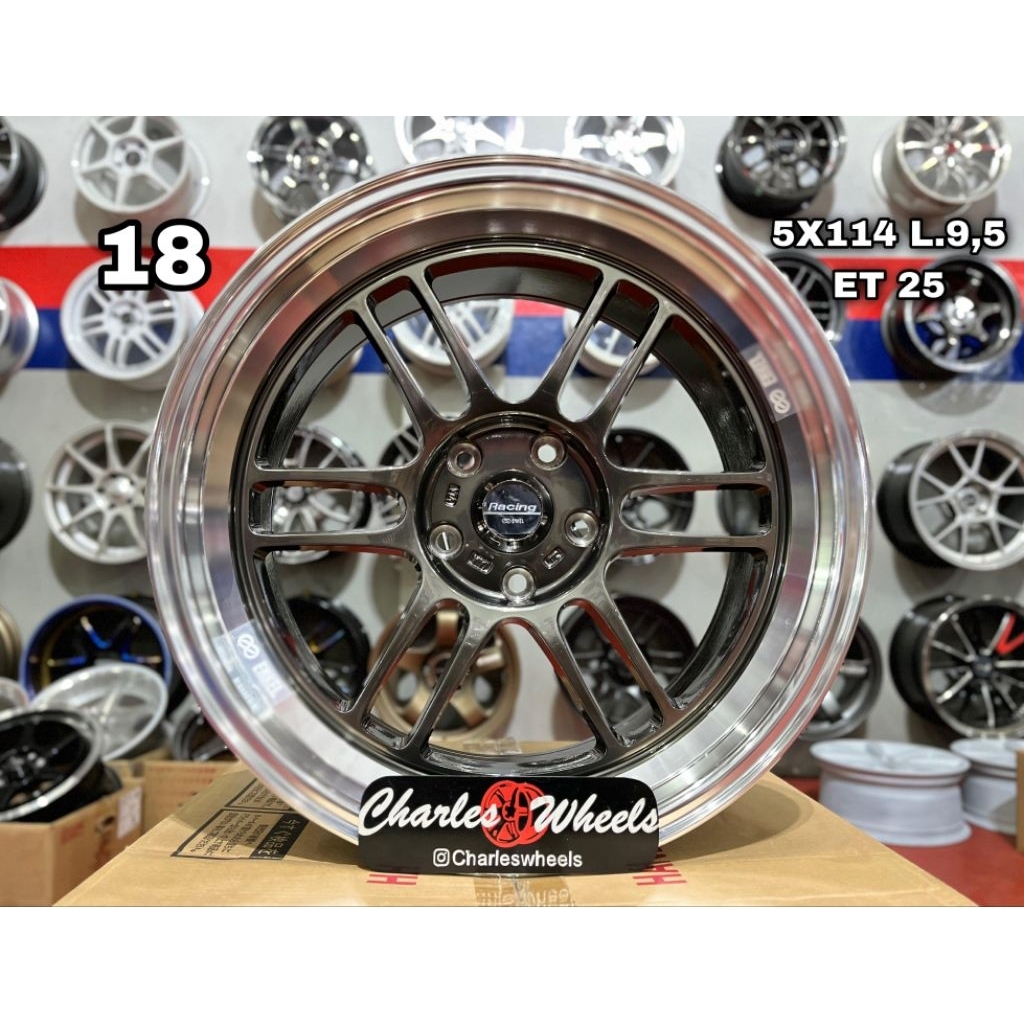 VELG ENKEI RPF-1 HB LIPS POLISH RING 18