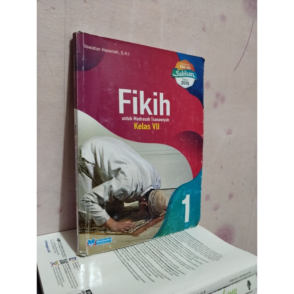 buku fikih/fiqih kelas 7/VII/1 mts madrasah tsanawiyah kurikulum merdeka